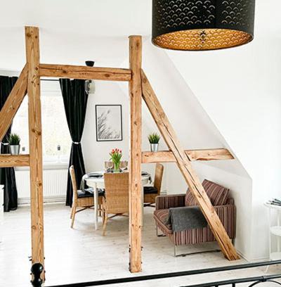 Celle Apartment | Modernes Apartment mit Balkon free Parking Netflix