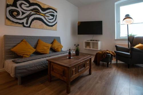 Buer Apartment | Modernes Kunst-Apartment