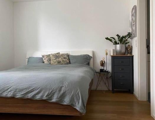 Unterseen Apartment | Moderno appartamento con balcone vista fiume e Monte Jungfrau