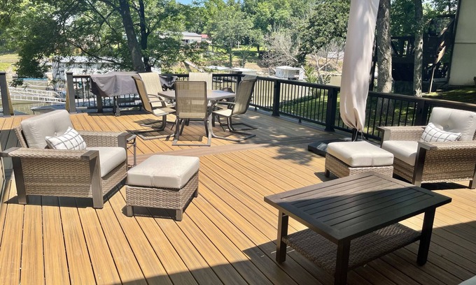 Afton House | Monkey Island Waterfront II with Dock and Ramp