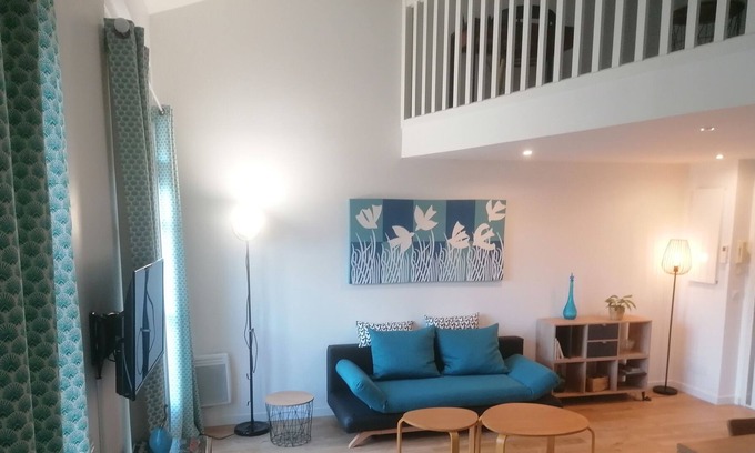 Gambetta Apartment | Montpellier Centre Duplex Style Loft