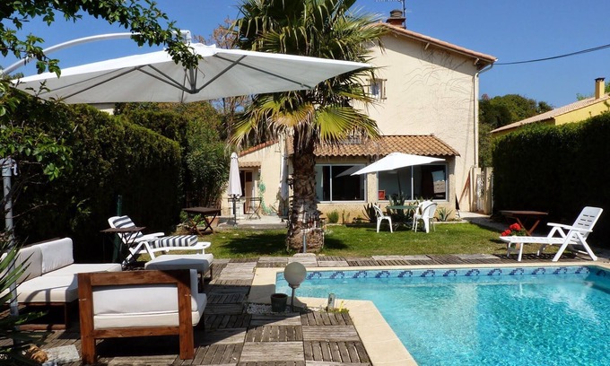 Celleneuve Villa | Montpellier Ouest Villa with pool and garden