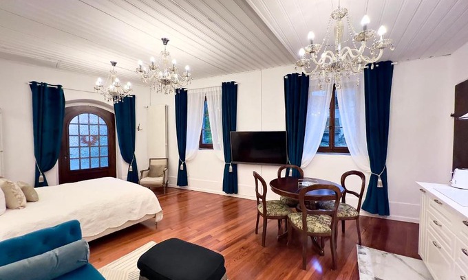 Montreux Apartment | Montreux Castle | Charming Lake View Studio