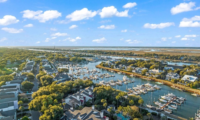 Isle of Palms Condo | Moorings 510 - Yacht View Serenity! Top Floor!