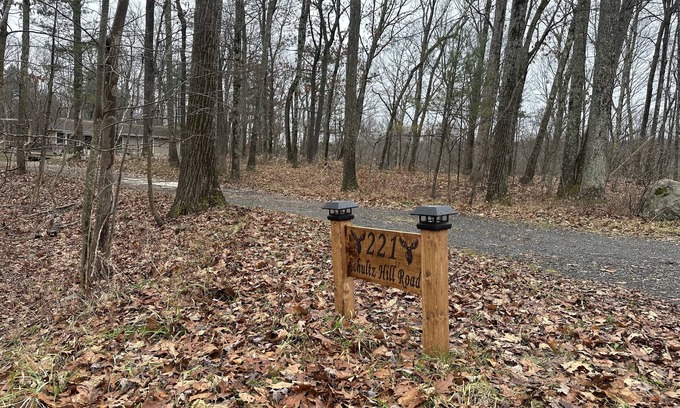 Staatsburg House | Moose Lodge with HOT TUB- Home on 12.5 wooded acres 8 minutes from Rhinebeck
