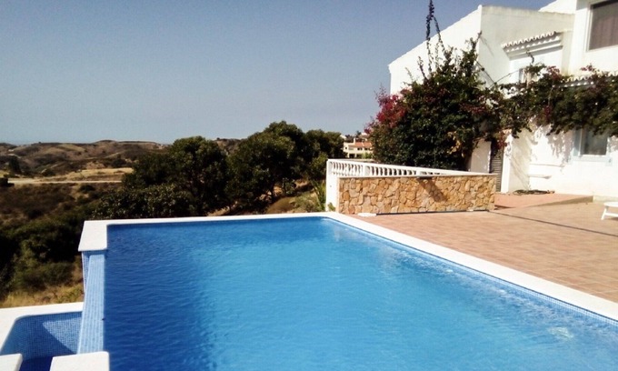 Conceicao Villa | Moroccan hilltop Villa with stunning sea views; Large terrace and pool areas