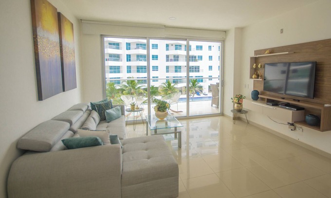 Crespo Apartment | Morros Epic 2-bedroom apartment in Cartagena de Indias