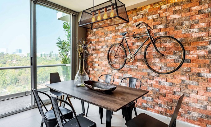 Roma Norte Apartment | Most amazing view of Mexico City. Pool + gym + parking + AC