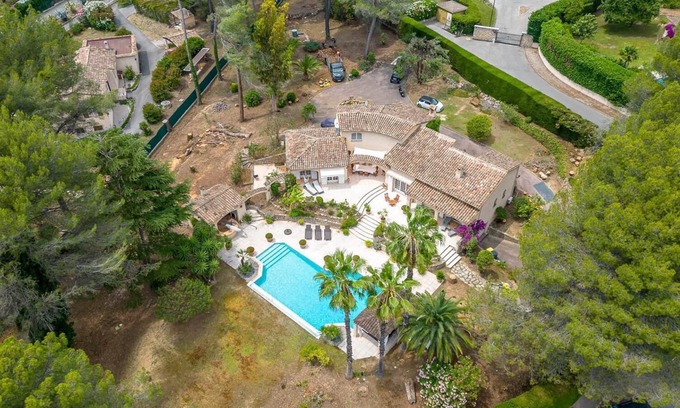 Les Baraques House | Mougins Maison Avec Grande Piscine en Domaine Privé