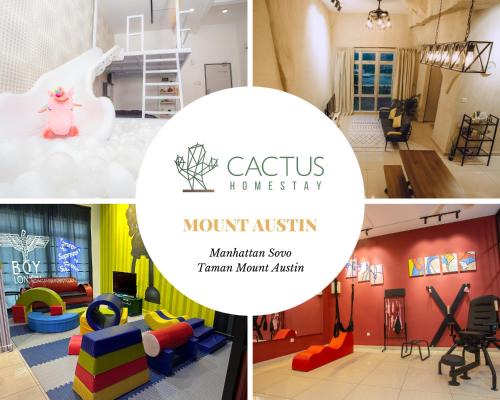 Tebrau Apartment | Mount Austin Manhanttan Sovo by Cactus Homestay