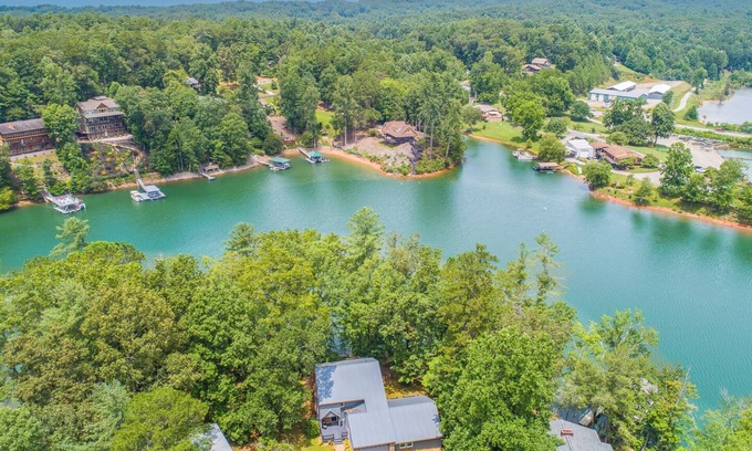 Blairsville House | Mountain Retreat Panoramic Lake Views Private Dock