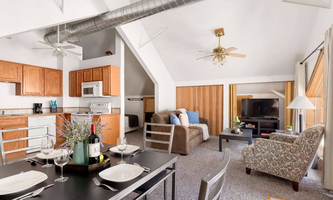 Saint Mary's Condo | Mountaintop view | 20 mins downtown Miner Street | trailhead access - "Studio at St Mary's Glacier"