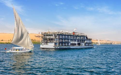 Nile River Luxor Boat Rental | Movenpick SS Misr Steamer Nile Cruise - 04 & 07 Nights Each Monday From Luxor and 03 Nights Each Friday from Aswan