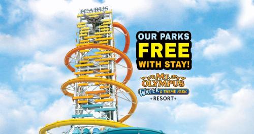 Lake Delton Hotel | MT. OLYMPUS WATER PARK AND THEME PARK RESORT