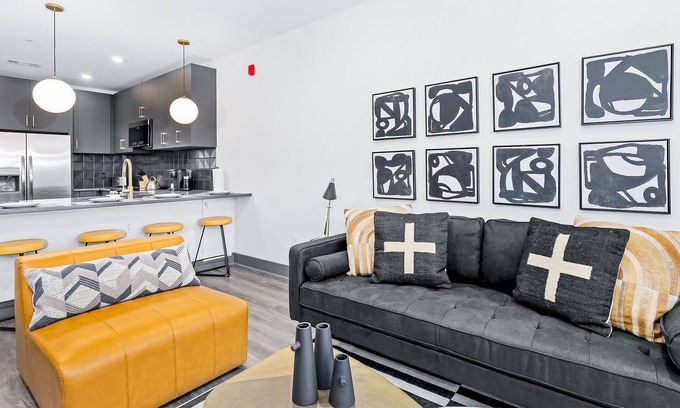 Rolling Mill Hill Condo | Muse | Contemporary 5th-floor condo with fast WiFi, gym & great location