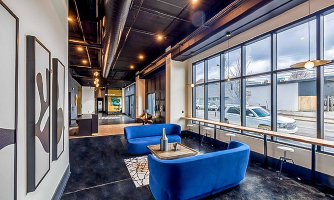 Rolling Mill Hill Condo | Muse | Downtown condo with high-speed WiFi, fitness room, city view & central AC