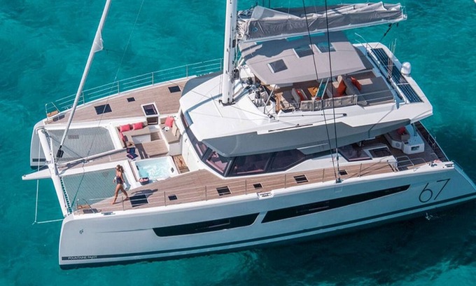 Road Town Boat Rental | MUST SELL 1-3 wks ALL INCLUSIVE crewed BVI private yacht charter FP 67 Catamaran
