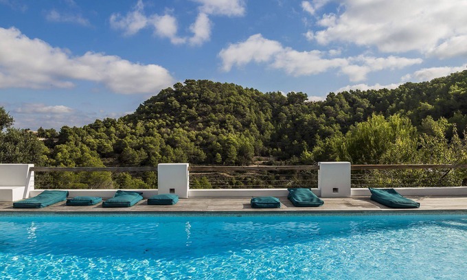 Sant Agusti des Vedra Villa | My Rental Homes - Villa Mercedes with private pool and several relaxation areas