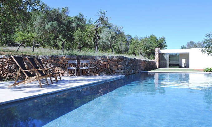 Santa Eulalia del Rio Villa | My Rental Homes - Villa Cave with private garden pool and air conditioning