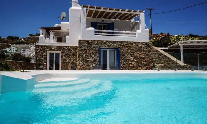Panormos Villa | Mykonian Exclusive 3Bd Villa with Private Pool