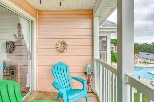 Carolina Forest Apartment | Myrtle Beach Waterfront Condo 5 Mi to Boardwalk!