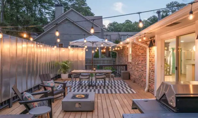 Atlanta House | N. Druid Hills-MidMod Retreat - A. Blank Children's Hosp - 100+ 5 star reviews