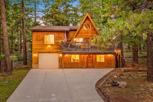 Kachina Village House | Nakai Trail 4-br A-frame Firepit Game Rm Sauna