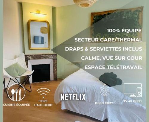Poincare - Foch - Anatole France - Croix de Bourgogne Apartment | Nancy Gare - Appartement TOUT ÉQUIPÉ & cosy