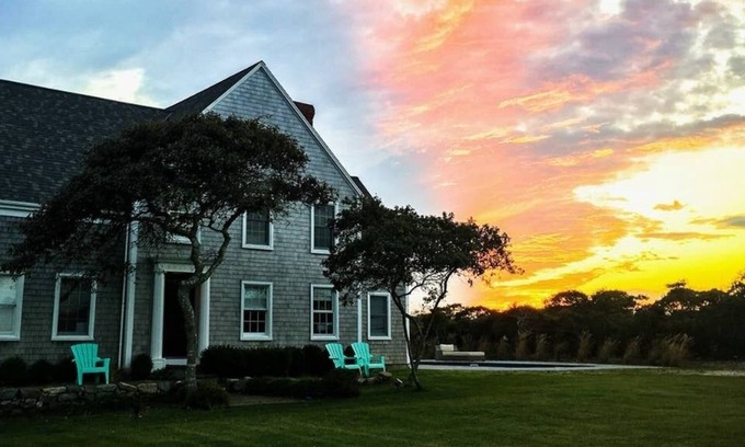 Tom Nevers House | Nantucket Beach House Ocean View & In-ground Pool