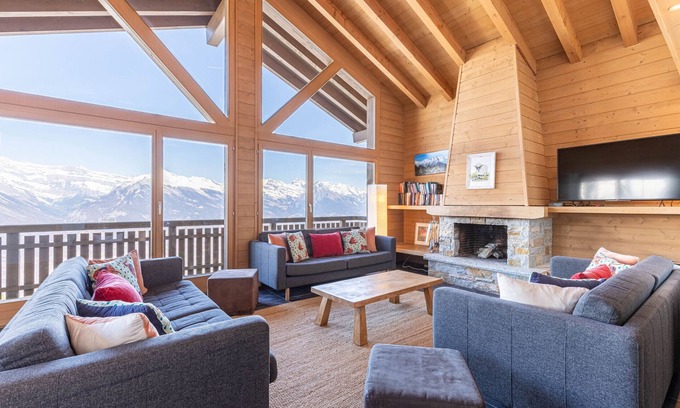 Saint-Pierre-de-Clages Ski Chalet | Natasha - EXCEPTIONAL & LUXE chalet 12 pers