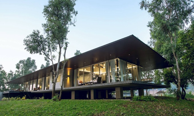 Khodala House | Nature's Island farmhouse on secluded shores of Lake Vaitarna Nashik Mumbai 3hrs