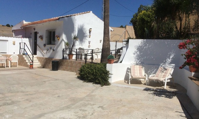Cartama Apartment | Naturist Guest Apartment in Private Grounds, with Private Pool