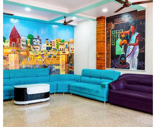 Varanasi Resort | Navneeta Grand Near Assi Ghat Full AC Room