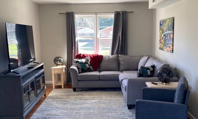 Travelers Rest House | Near great hiking trails and the friendly amenities of downtown Travelers Rest