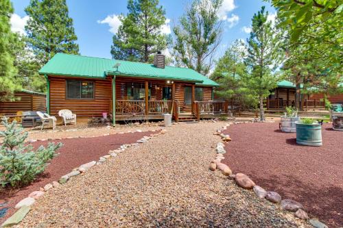 Heber House | Near Hiking Trails Heber-Overgaard Haven with Deck!