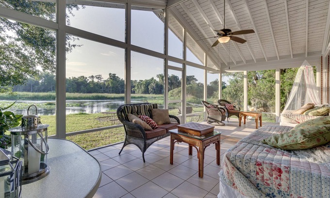 Sorrento House | Near Kayak Launch: Riverfront Home in Sanford!