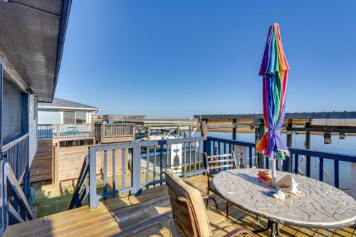 Surfside Beach House | Near Ocean Home with Deck and Grill in Surfside Beach