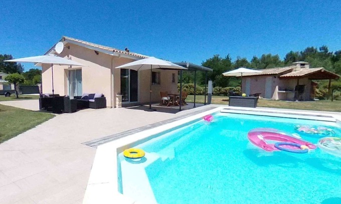 Grayan-Et-L'Hopital House | Near Soulac/mer. House with 3 bedrooms, sleeps 6, heated pool, 2500m of land.