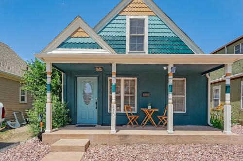 Central Colorado Springs House | Neighborly Heights - Downtown King BBQ Fire Pit