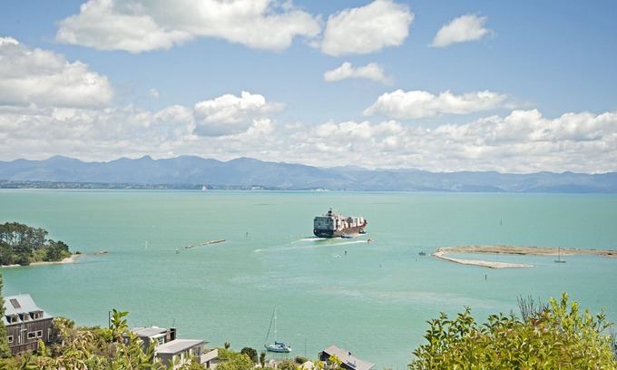 Stepneyville House | Nelson Waterfront Home with Spectacular views & Spa pool