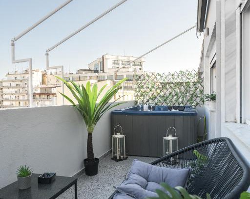 Thessaloniki Apartment | Nephele Jacuzzi Suites, The Luxury Suites