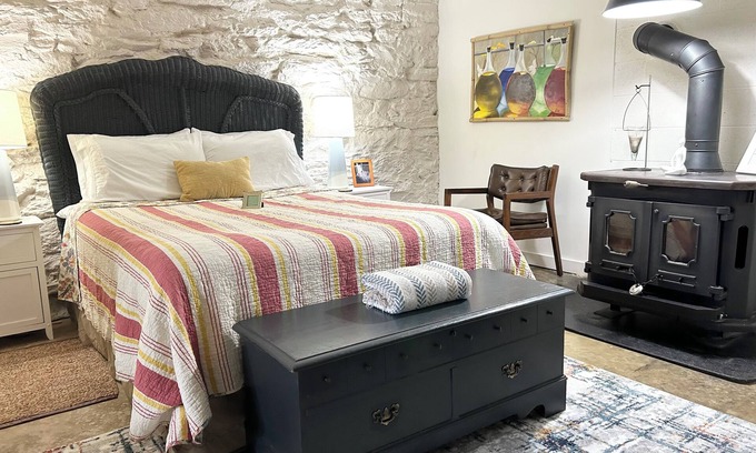 Asheville Apartment | Nestled Garden Oasis with Mountain Views Downtown! Dogs welcome!
