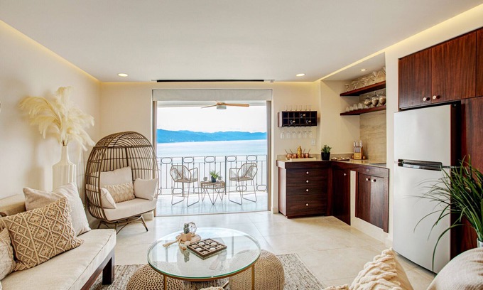 North Hotel Zone Condo | NEW 16th Floor Waterfront Oasis!