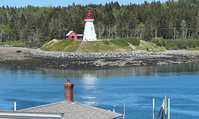 Lubec Apartment | New 2-bed apartment with Panoramic Views of Downtown Lubec and Campobello Island