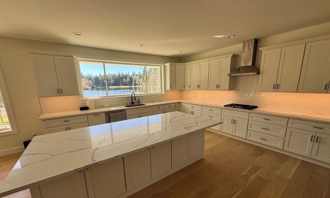 Artondale House | New 3300 Sq Ft. Home ON THE WATER In Gig Harbor!