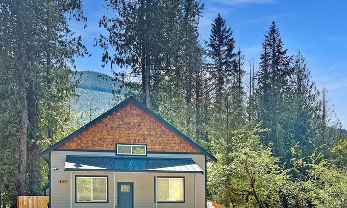 Ashford Cabin | New cabin with mountain views - 5 miles from Mt. Rainier National Park entrance.