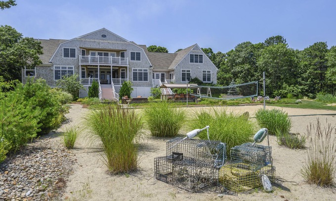 Wareham House | NEW! Cape Cod Estate with Access to Private Sandy Beach and Dock!