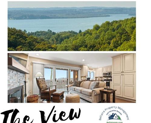 Bellaire House | New, condo stunning Lake View