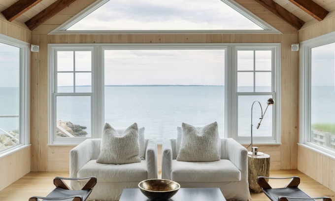 Napeague House | New Designer-Built Home with Private Beach