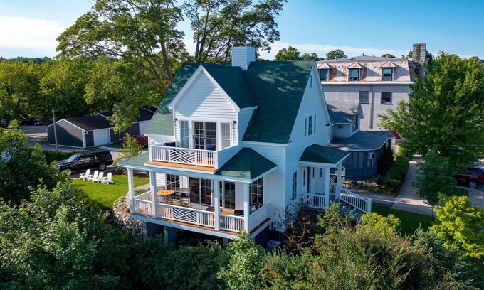Petoskey House | New Downtown Petoskey Custom Home.